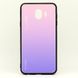 Чехол Gradient для Samsung J4 2018 / J400 бампер накладка Pink-Purple