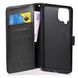 Чехол Idewei для Samsung Galaxy A12 2021 / A125 книжка кожа PU с визитницей черный