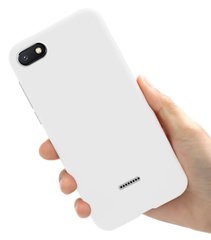Чохол Style для Xiaomi Redmi 6A Бампер силіконовий Білий