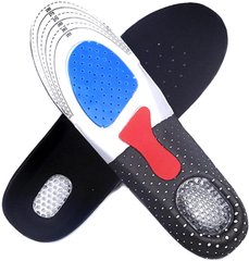Ортопедичні спортивні гелеві устілки Eva з супінатором захистом п'яти 39-45 (25-29 див.)