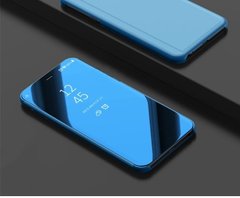 Чехол Mirror для Samsung J6 Plus 2018 / J610 / J6 Prime книжка зеркальный Clear View Blue
