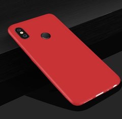 Чохол Style для Xiaomi Redmi Note 6 Pro Бампер силіконовий червоний