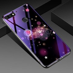 Чехол Glass-Case для Huawei Y6 Prime 2018 бампер оригинальный Space