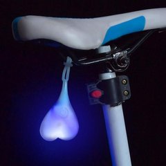 Габаритный фонарь Bike Balls задний яйца для велосипеда Синий