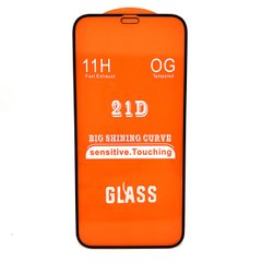 Защитное стекло OG 21D Full Glue для Iphone XR полноэкранное черное