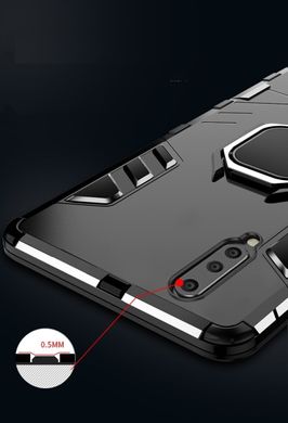Чохол Iron Ring для Xiaomi Mi 9 SE броньований бампер Броня Black