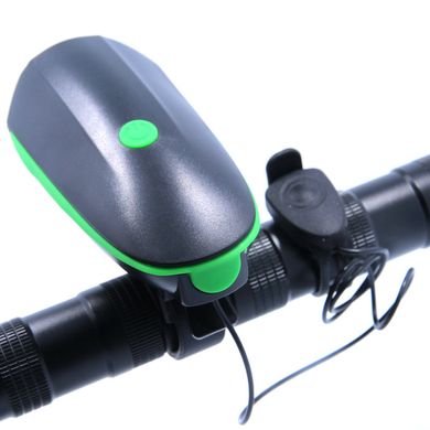 Передняя велосипедная фара Robesbon 7588 велофонарь USB Green