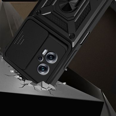 Чехол Hide Shield для Motorola Moto G13 / G23 бампер противоударный с подставкой Black