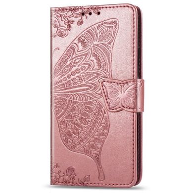 Чохол Butterfly для Xiaomi Redmi 8A Книжка шкіра PU рожевий
