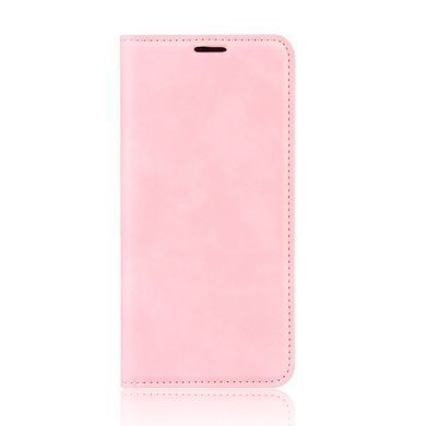 Чохол Taba Retro-Skin для iPhone XR книжка шкіра PU з візитницею рожевий