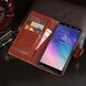 Чохол Idewei для Samsung Galaxy A6 2018 / A600F книжка шкіра PU коричневий