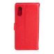 Чехол Idewei для Samsung Galaxy A02 / A022 книжка кожа PU с визитницей красный