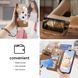 Чохол Kitty для iPhone 16 Pro Max книжка шкіра PU з візитницею коричневий