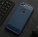 Чехол Carbon для Iphone 7 / Iphone 8 бампер противоударный Blue