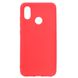 Чехол Style для Xiaomi Redmi Note 6 Pro Бампер силиконовый красный