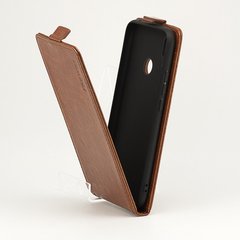 Чехол Idewei для Xiaomi Redmi 7 кожа PU Флип вертикальный коричневый