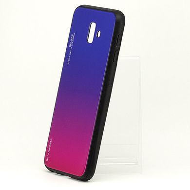 Чохол Gradient для Samsung J6 Plus / J610 бампер накладка Purple-Rose