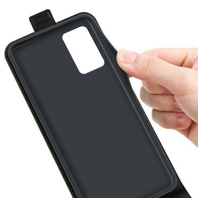Чехол IETP для Xiaomi Redmi Note 12S флип вертикальный кожа PU черный