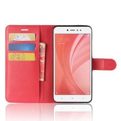 Чехол IETP для Xiaomi Redmi Note 5A / Note 5A Pro / 5A Prime книжка кожа PU красный