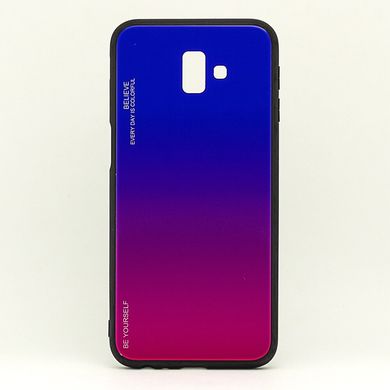 Чехол Gradient для Samsung J6 Plus / J610 бампер накладка Purple-Rose
