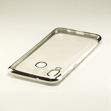Чехол Frame для Samsung Galaxy M20 силиконовый бампер Silver