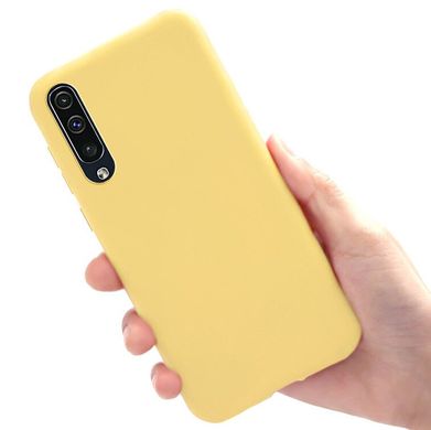 Чехол Style для Samsung Galaxy A50 2019 / A505F силиконовый бампер Желтый