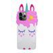 Чехол 3D Toy для Iphone 11 Pro бампер резиновый Единорог White
