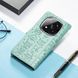 Чехол Embossed Cat and Dog для Xiaomi Redmi Note 15 Pro&nbsp;5G книжка кожа PU с визитницей мятный