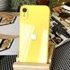 Чехол Color-Glass для Iphone XR бампер с защитой камер Yellow