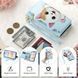 Чохол Kitty для iPhone 16 Pro Max книжка шкіра PU з візитницею блакитний