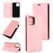 Чехол Taba Retro-Skin для Iphone 12 книжка с визитницей кожа PU розовый