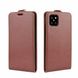 Чехол IETP для Samsung Galaxy Note 10 Lite / N770 флип вертикальный кожа PU коричневый
