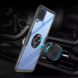 Чехол Crystal для Realme C11 бампер противоударный с подставкой Transparent Black