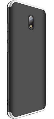 Чохол GKK 360 для Xiaomi Redmi 8A бампер оригінальний Black-Silver