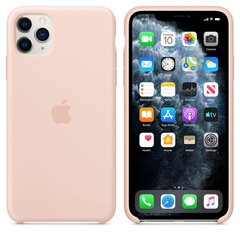Чехол Silicone Сase для Iphone 11 Pro бампер накладка Pink Sand