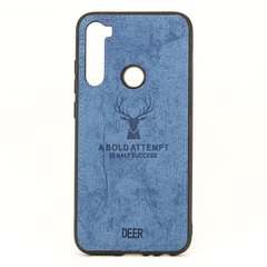 Чехол Deer для Xiaomi Redmi Note 8 бампер накладка Синий