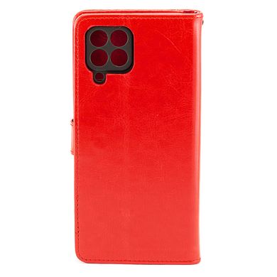 Чехол Idewei для Samsung Galaxy M33 / M336 книжка кожа PU с визитницей красный