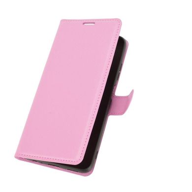 Чехол IETP для Xiaomi Redmi Note 9T книжка кожа PU с визитницей розовый