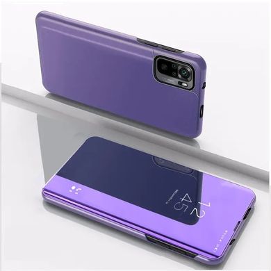 Чехол Mirror для Xiaomi Poco M5s книжка зеркальный Clear View Purple