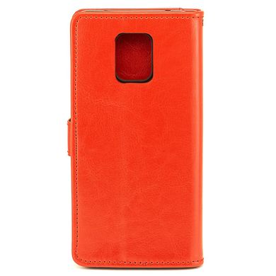 Чохол Idewei для Xiaomi Redmi Note 9 Pro книжка шкіра PU червоний