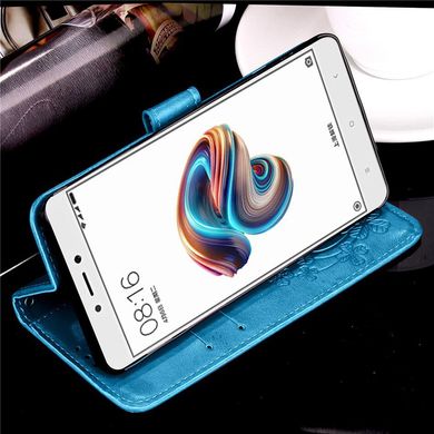 Чехол Clover для Xiaomi Redmi 5a книжка кожа PU голубой