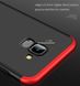 Чохол GKK 360 для Samsung J6 2018 / J600 / J600F оригінальний бампер Black-Red