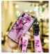 Чехол Lanyard для Xiaomi Mi Max 3 бампер с ремешком Rose