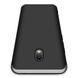 Чехол GKK 360 для Xiaomi Redmi 8A бампер оригинальный Black-Silver
