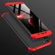 Чехол GKK 360 для Huawei Y5p бампер противоударный Black-Red