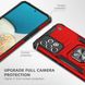 Чехол Protector для Samsung Galaxy A23 / A235 бампер противоударный с подставкой Red