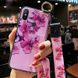Чохол Lanyard для Xiaomi Mi Max 3 бампер з ремінцем Rose