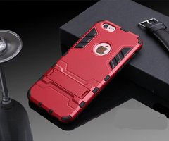 Чехол Iron для Iphone 6 / 6s бронированный бампер Броня Red