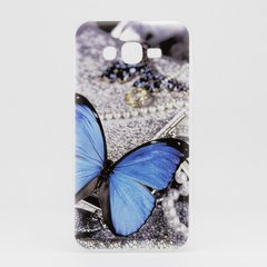 Чехол Print для Samsung J5 2015 / J500H / J500 / J500F силиконовый бампер с рисунком Butterfly