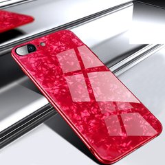 Чохол Marble для Iphone 7/8 бампер мармуровий оригінальний Red